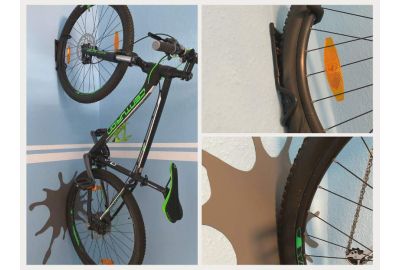 Fahrrad-Wandhalterung: Schmutzschutz für Bike-Liebhaber