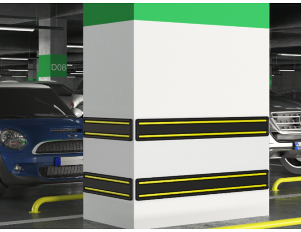 Anfahrschutz Tiefgarage