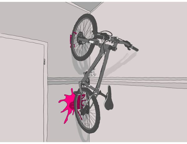 Fahrradwandschutz