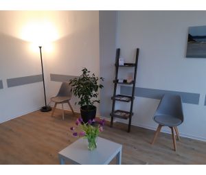 Anlehnschutz im Wartezimmer