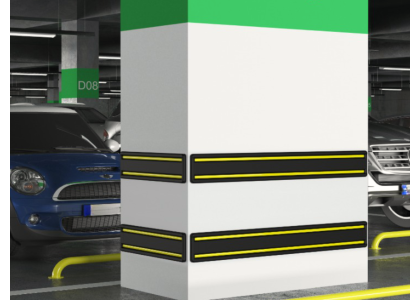 Anfahrschutz Tiefgarage