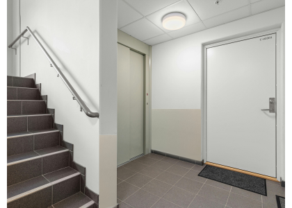 Kantenschutz Fahrstuhleingang