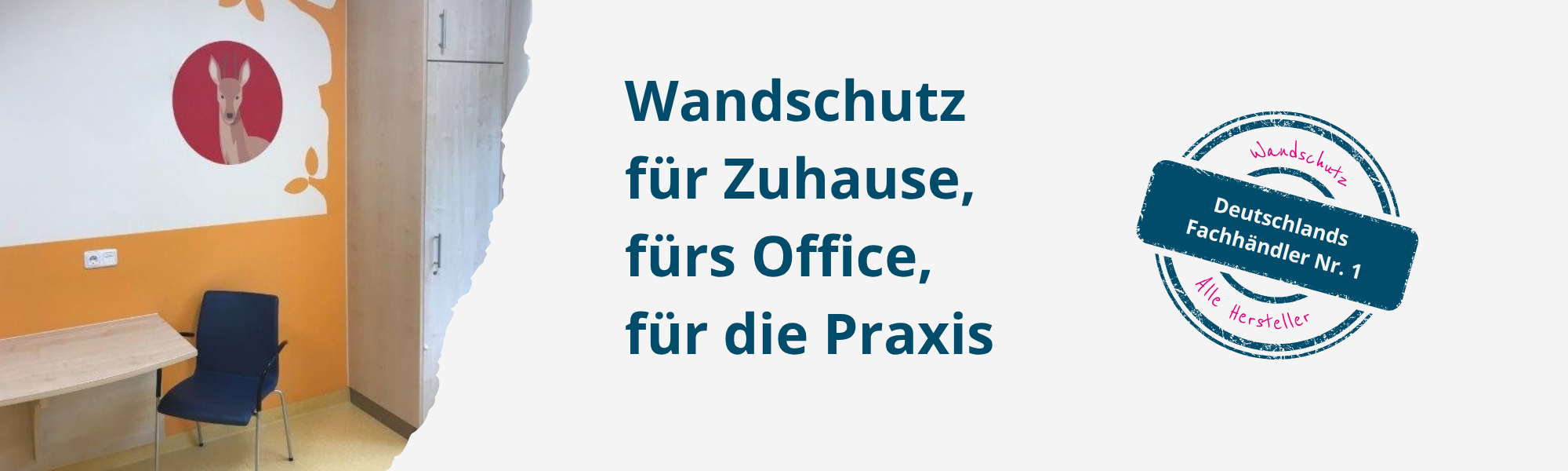 Wandschutz für Zuhause, fürs Office, für die Praxis