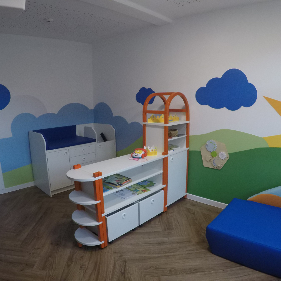 Wandschutz Wickelecke mit Motiv