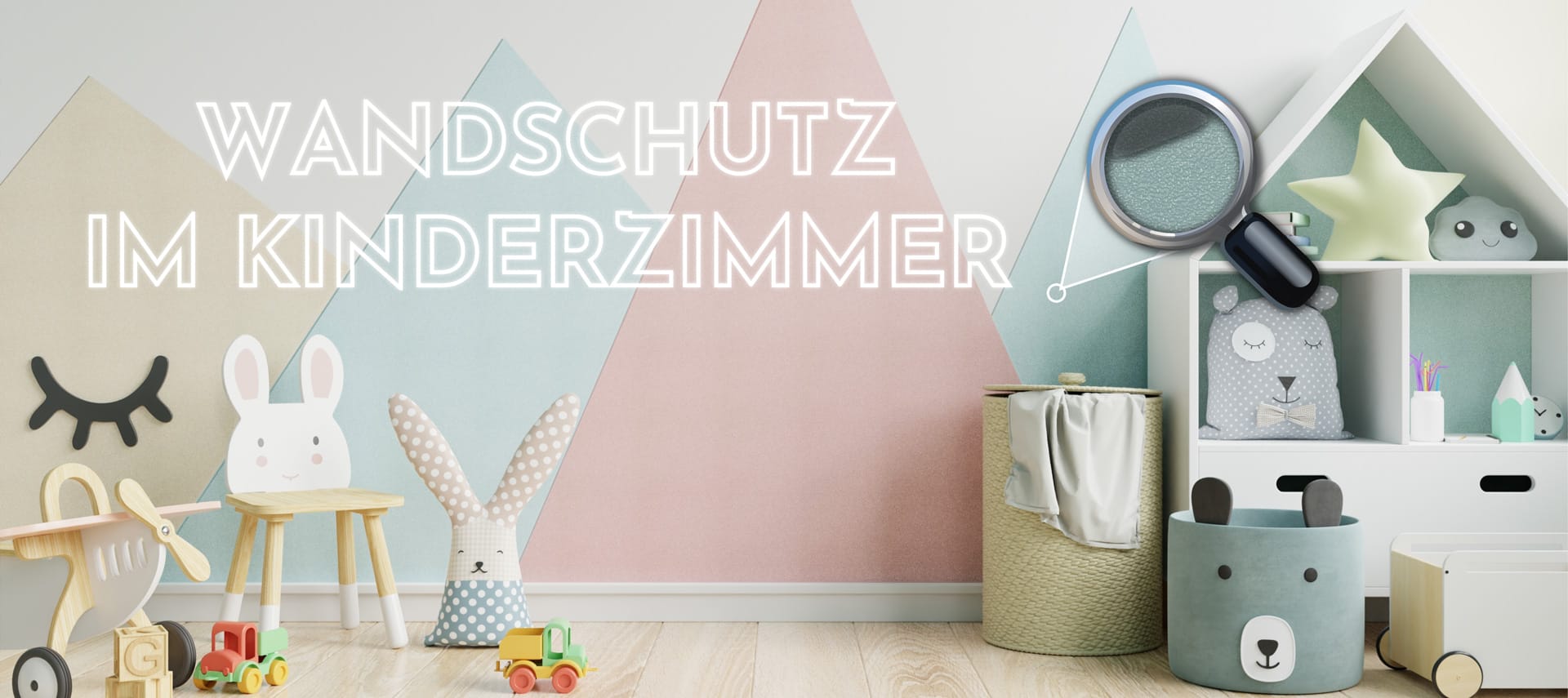 Wandschutz f&uuml;r Kinderzimmer